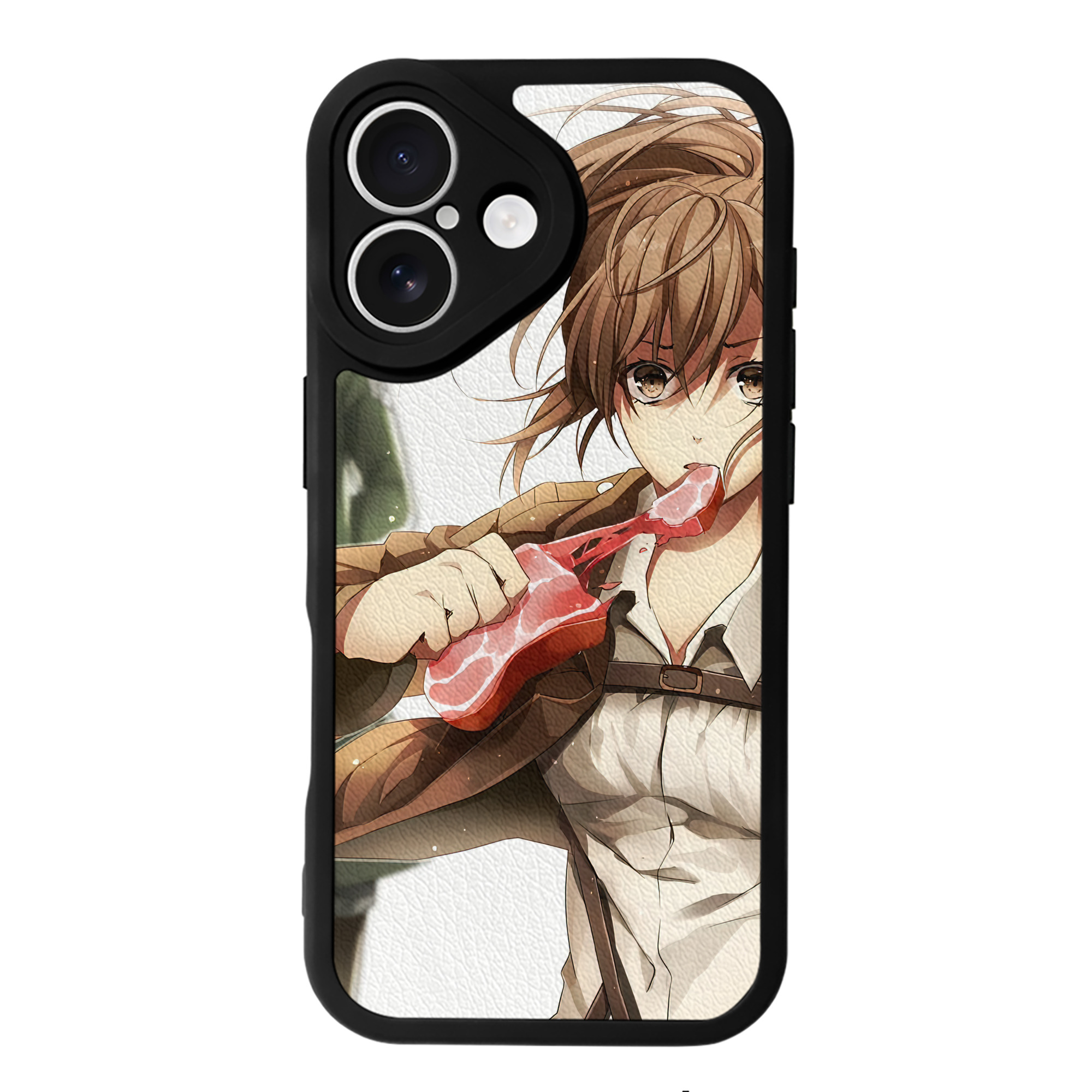（画像用） 進撃の巨人 Attack on Titan 【iPhone 16シリーズ対応】シリコンスマホケース（レザー調） 材質：シリコン